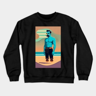 Beach Man Crewneck Sweatshirt